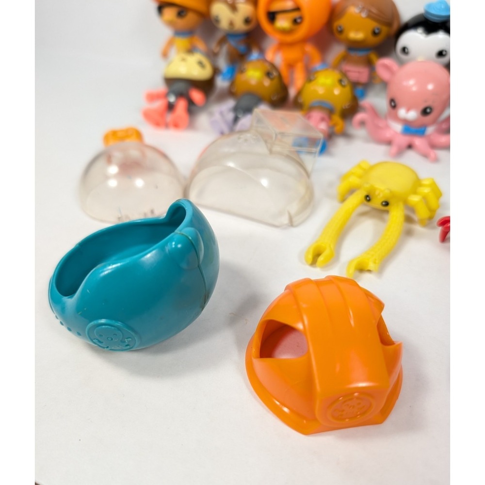 Octonauts 16 Figures and Accessory Lot Dashi Kwazii Peso Shellington Barnacles - Picture 3 of 7